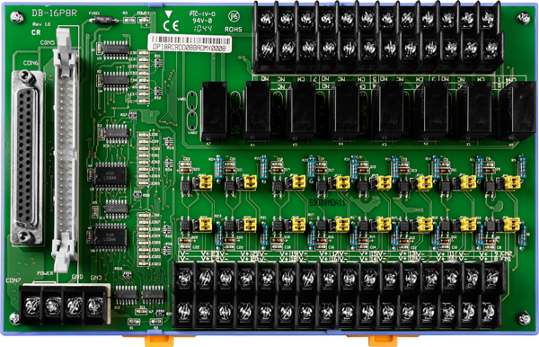 DB-16P8R/DIN CR