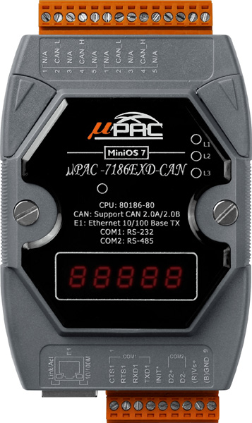 uPAC-7186EXD-CAN-G CR